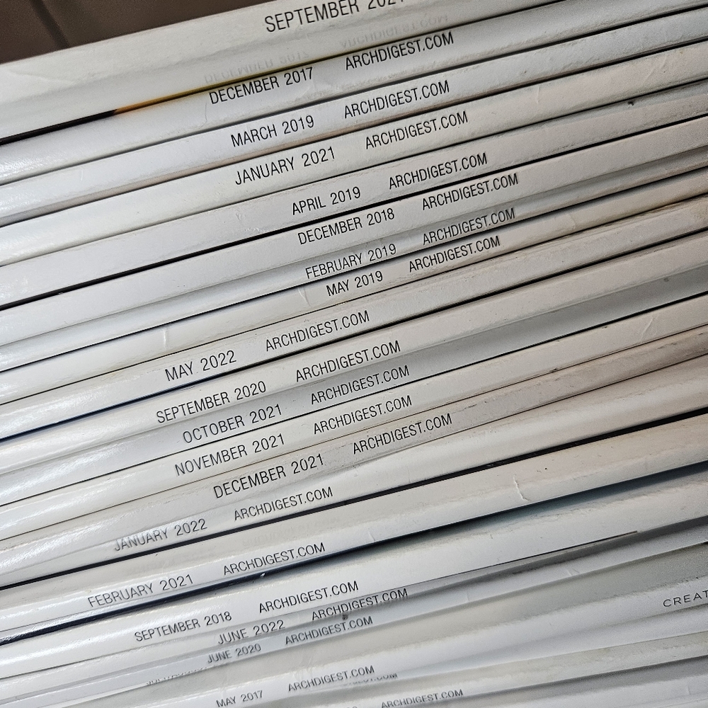 AD ARCHITECTURAL DIGEST Magazine Bundle Lot Variety Issues No Duplicates - Picture 9 of 16